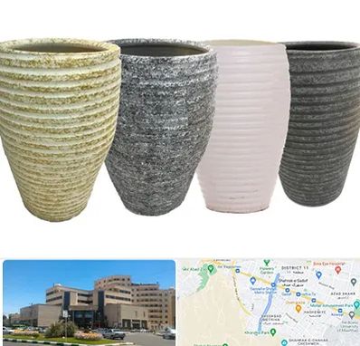 فروش گلدان سفالی در صیاد شیرازی مشهد 