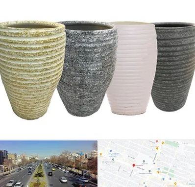 فروش گلدان سفالی در بلوار معلم مشهد 