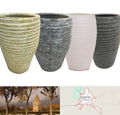 فروش گلدان سفالی در تویسرکان