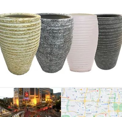 فروش گلدان سفالی در جنت آباد تهران 