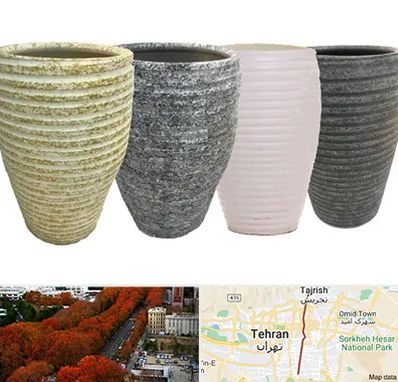 فروش گلدان سفالی در ولیعصر 