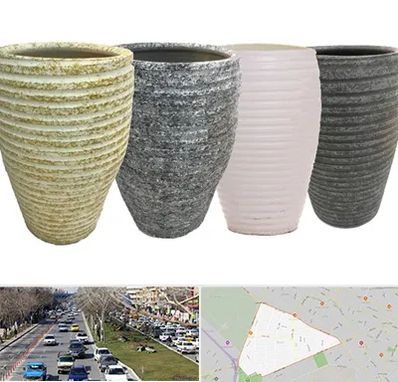 فروش گلدان سفالی در احمدآباد مشهد 