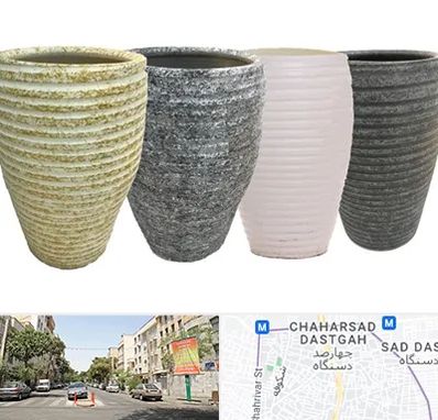 فروش گلدان سفالی در چهارصد دستگاه 