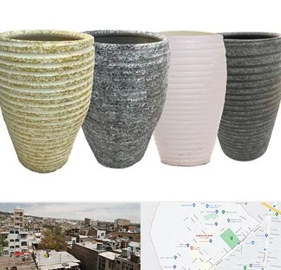 فروش گلدان سفالی در شمیران نو 