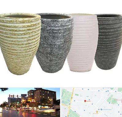 فروش گلدان سفالی در بلوار سجاد مشهد 