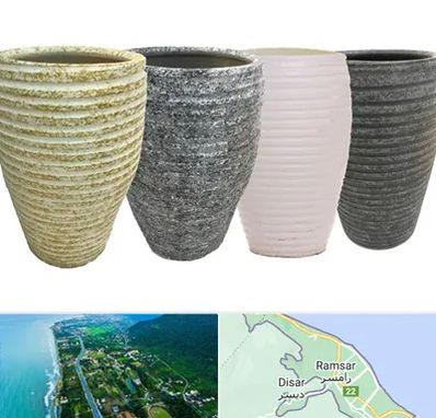 فروش گلدان سفالی در رامسر