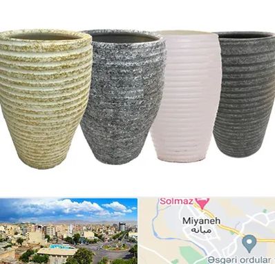 فروش گلدان سفالی در میانه