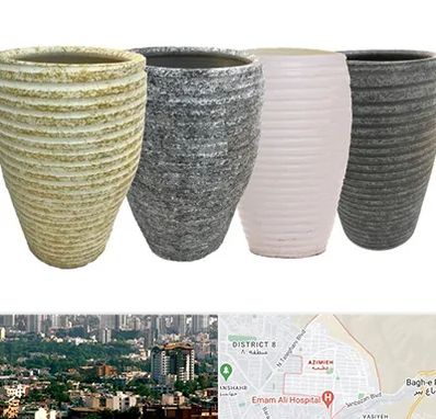 فروش گلدان سفالی در عظیمیه کرج 