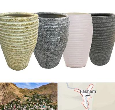 فروش گلدان سفالی در فشم