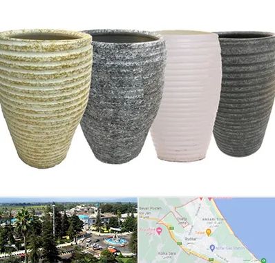 فروش گلدان سفالی در رودسر