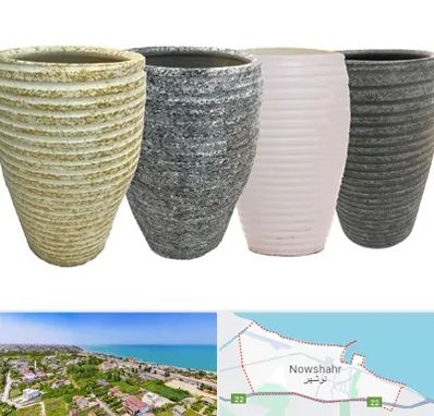 فروش گلدان سفالی در نوشهر