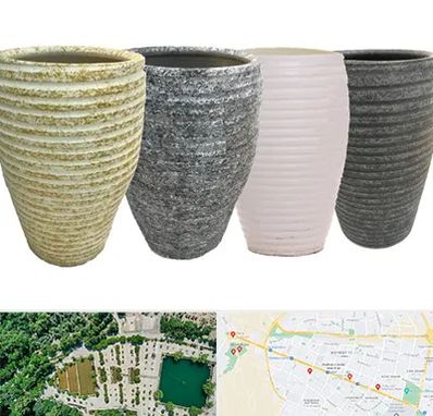 فروش گلدان سفالی در وکیل آباد مشهد 