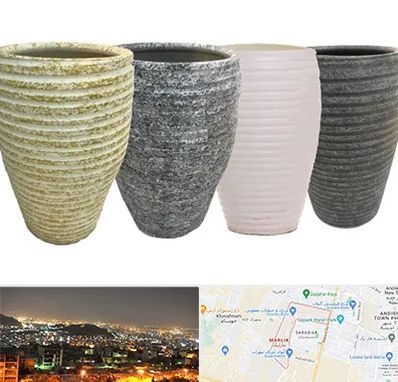 فروش گلدان سفالی در مارلیک کرج 