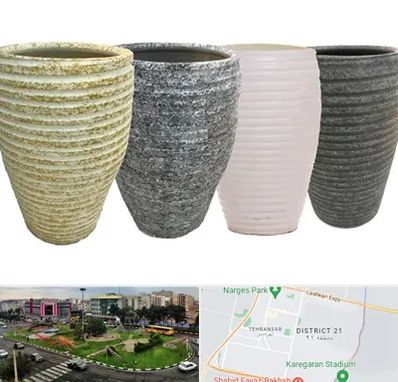 فروش گلدان سفالی در تهرانسر 
