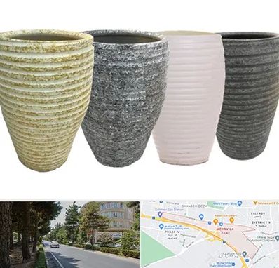 فروش گلدان سفالی در مهرویلا کرج 