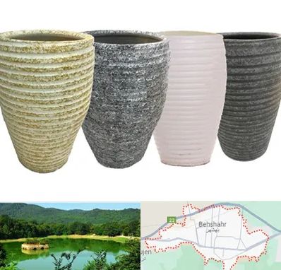 فروش گلدان سفالی در بهشهر