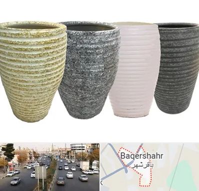 فروش گلدان سفالی در باقرشهر