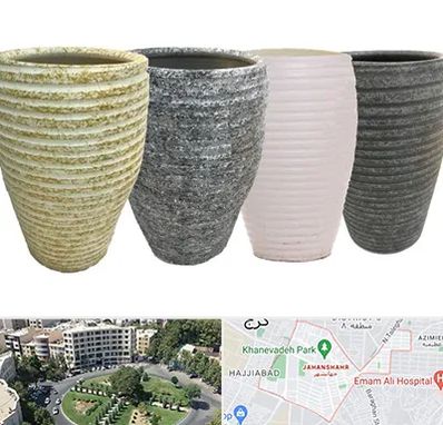 فروش گلدان سفالی در جهانشهر کرج 
