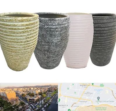 فروش گلدان سفالی در تهرانپارس 