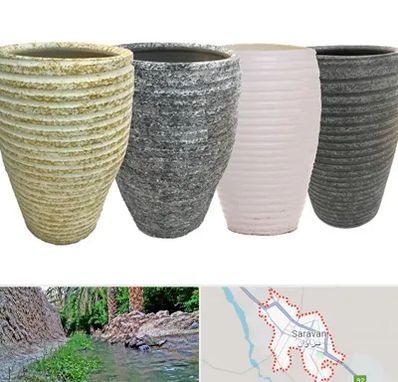 فروش گلدان سفالی در سراوان