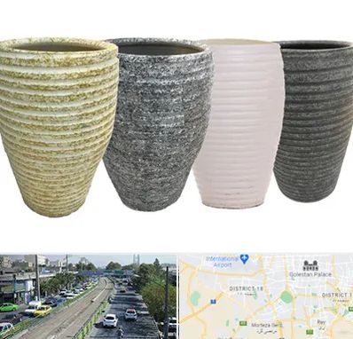 فروش گلدان سفالی در جنوب تهران 