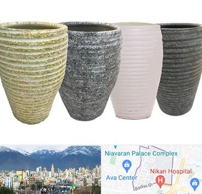 فروش گلدان سفالی در آجودانیه 