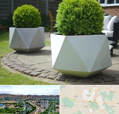 فروش گلدان فایبرگلاس در شهریار