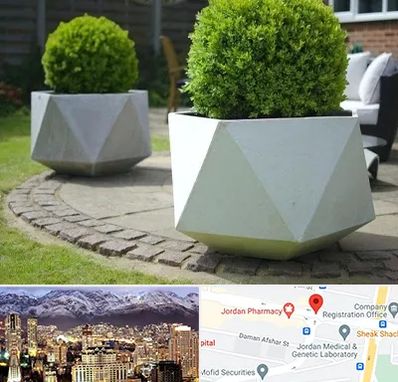 فروش گلدان فایبرگلاس در جردن 
