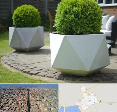 فروش گلدان فایبرگلاس در بندر ماهشهر