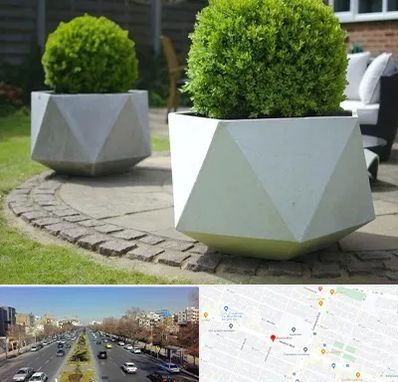 فروش گلدان فایبرگلاس در بلوار معلم مشهد 