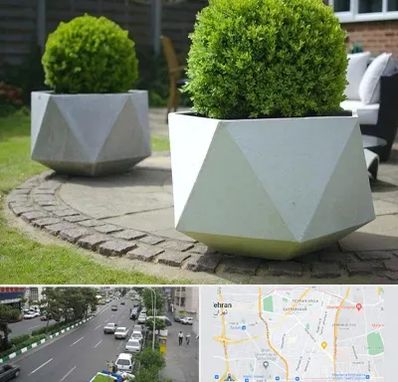 فروش گلدان فایبرگلاس در ستارخان 