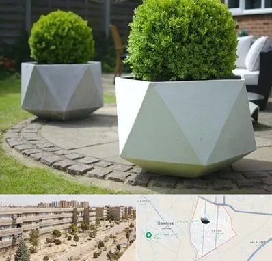 فروش گلدان فایبرگلاس در واوان اسلامشهر