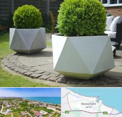 فروش گلدان فایبرگلاس در نوشهر