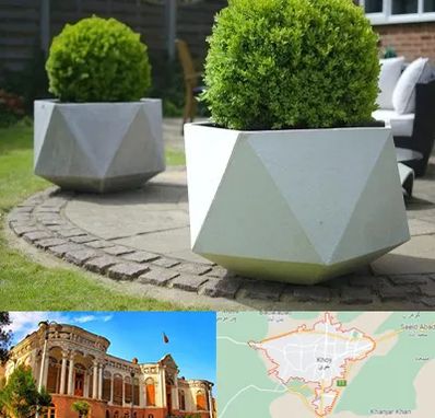 فروش گلدان فایبرگلاس در خوی