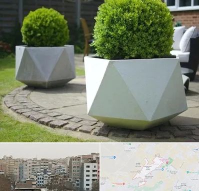 فروش گلدان فایبرگلاس در محمد شهر کرج 