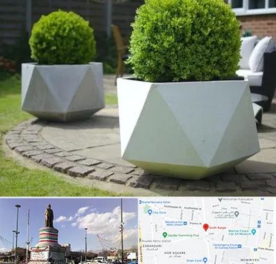 فروش گلدان فایبرگلاس در کارگر جنوبی 