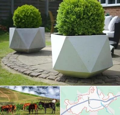 فروش گلدان فایبرگلاس در تالش