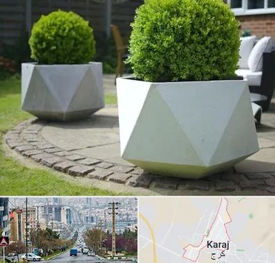 فروش گلدان فایبرگلاس در گوهردشت کرج 