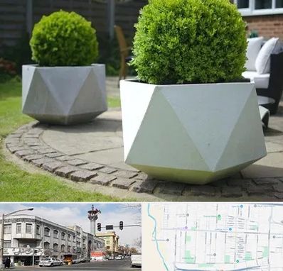 فروش گلدان فایبرگلاس در 17شهریور