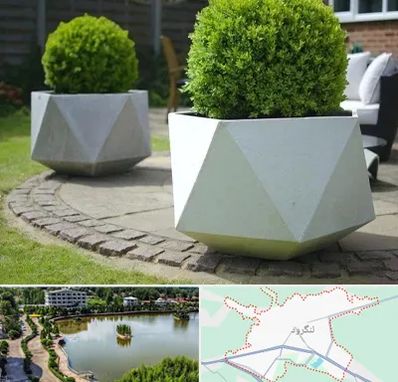 فروش گلدان فایبرگلاس در لنگرود