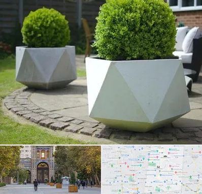 فروش گلدان فایبرگلاس در منطقه 12 تهران 