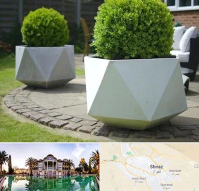فروش گلدان فایبرگلاس در شیراز