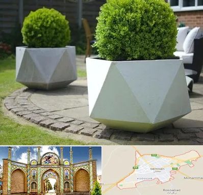 فروش گلدان فایبرگلاس در سمنان