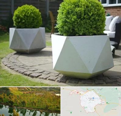 فروش گلدان فایبرگلاس در بهبهان