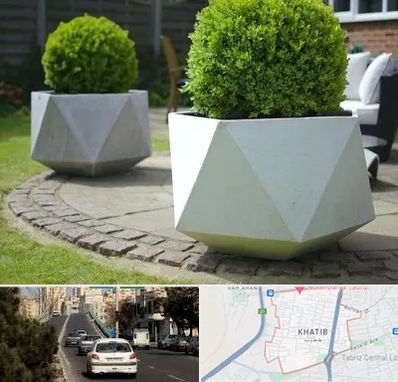 فروش گلدان فایبرگلاس در خطیب تبریز