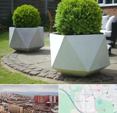 فروش گلدان فایبرگلاس در سهند تبریز