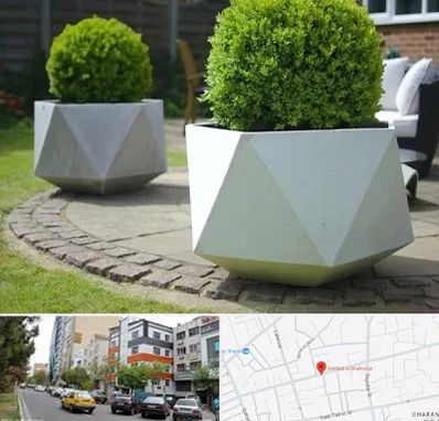 فروش گلدان فایبرگلاس در هفده شهریور تبریز