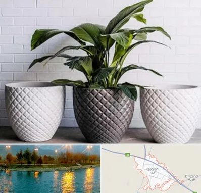 فروش گلدان پلاستیکی در قروه