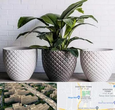 فروش گلدان پلاستیکی در اکباتان 