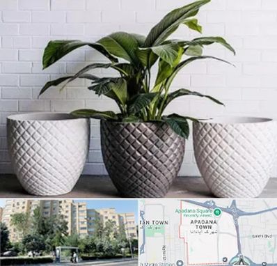 فروش گلدان پلاستیکی در آپادانا